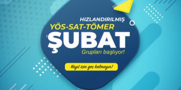 YÖS – SAT- TÖMER Hızlandırılmış Şubat Grupları Başlıyor
