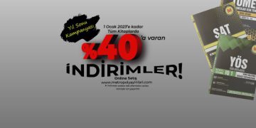 TR YÖS–SAT–TÖMER Kitaplarında Yıl Sonu Kampanyası